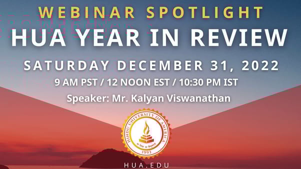 HUA Year in Review
