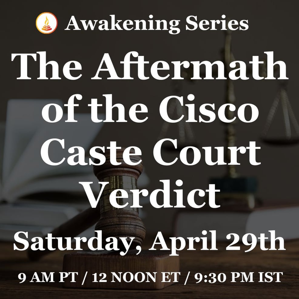 The Aftermath of the Cisco Caste Court Verdict (1)