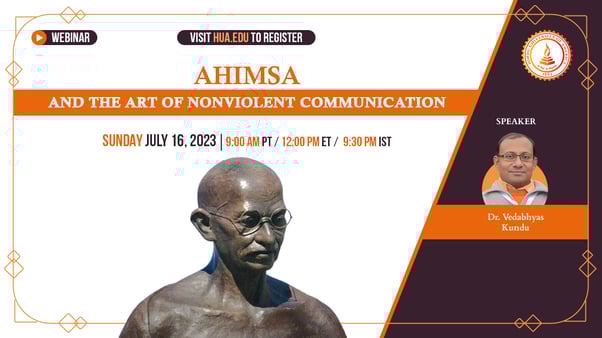 Ahimsa and the Art of Nonviolent Communication