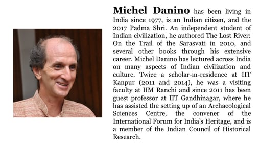 BIO Michel Danino