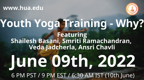 Youth Yoga Training - Why?