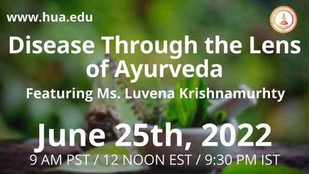 Disease Through the Lens of Ayurveda