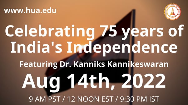 Celebrating 75 years of India's Independence