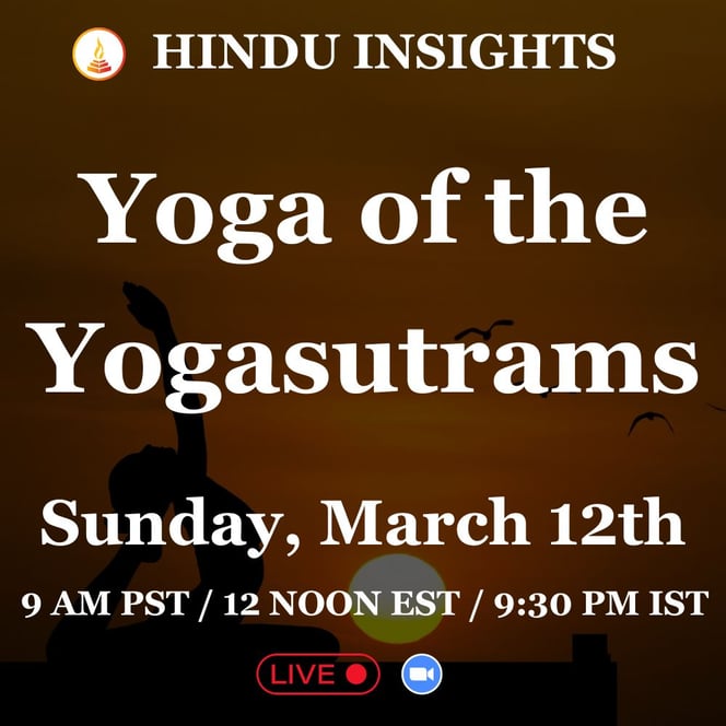 20230312 - Yoga of the Yogasutrams (1)