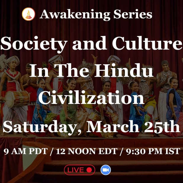 20230325 - Society and Culture In The Hindu Civilization (1)