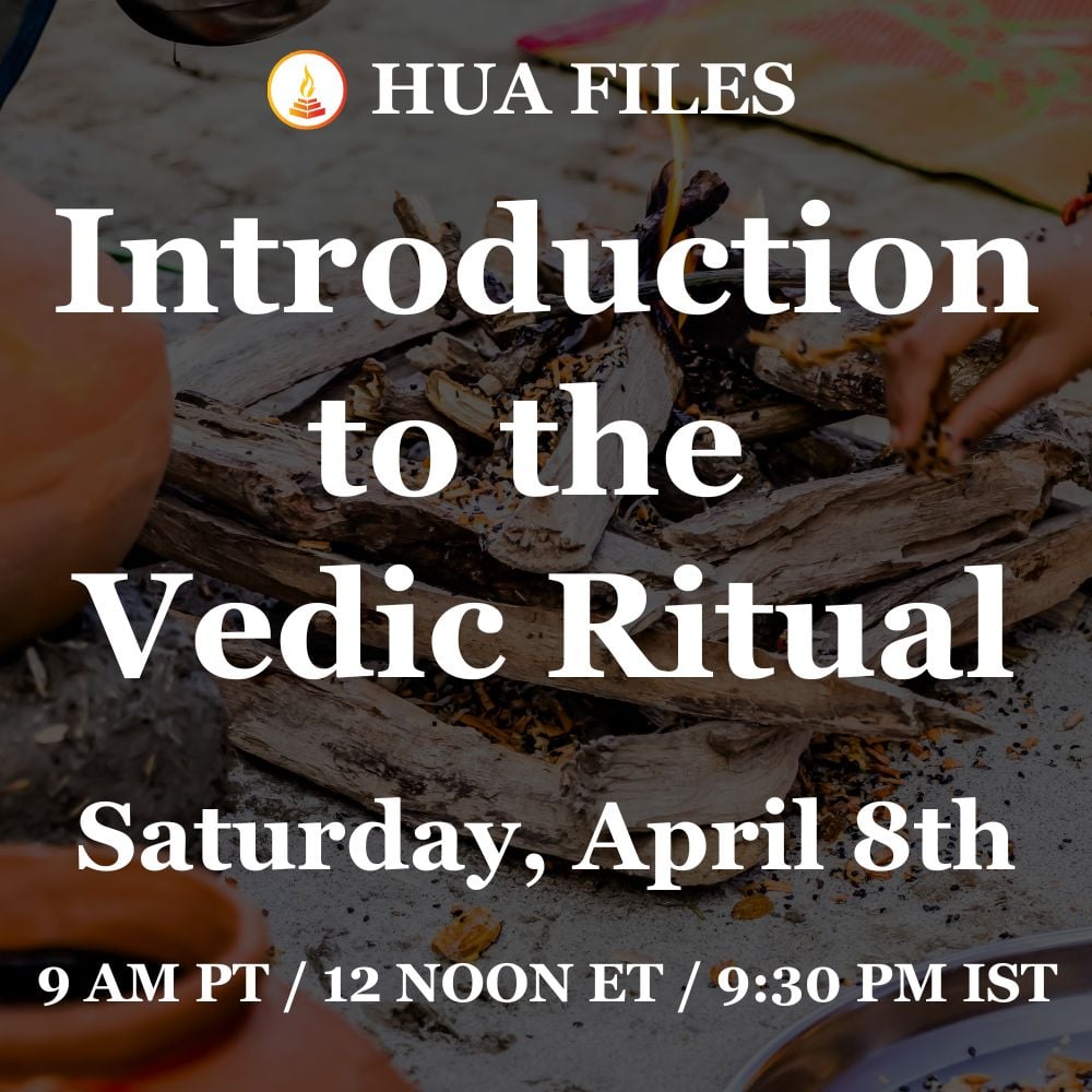 Introduction to the Vedic Ritual (1)