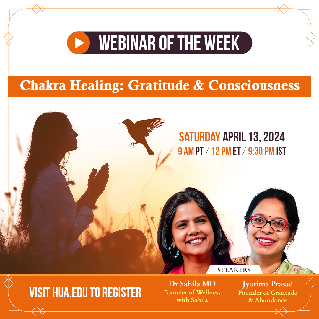 Chakra healing Gratitude & Consciousness_Mailer