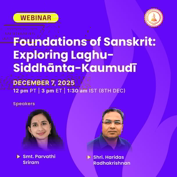 Foundations of Sanskrit_Instagram Post