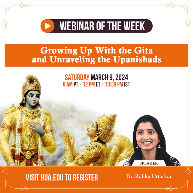 Growing Up With the Gita and Unraveling the Upanishads_Mailer