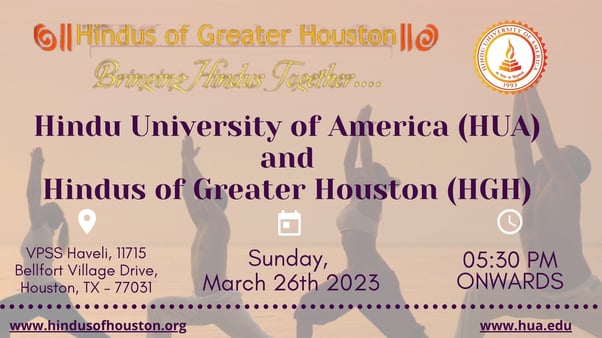 Orientation and Fundraiser: HGH & HUA
