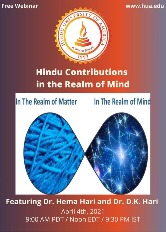 Hindu Contributions in the Realm of Mind