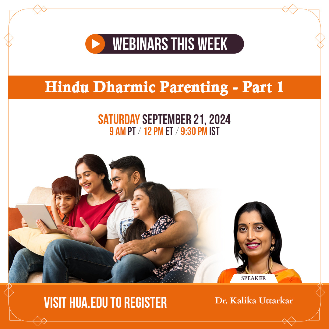 Hindu Dharmic Parenting - Part 1_Mailer