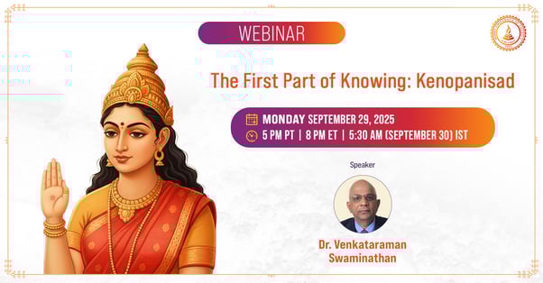 The First Part of Knowing: Kenopaniṣad