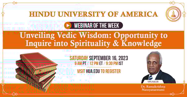 Unveiling Vedic Wisdom: Opportunity to Inquire into Spirituality & Knowledge