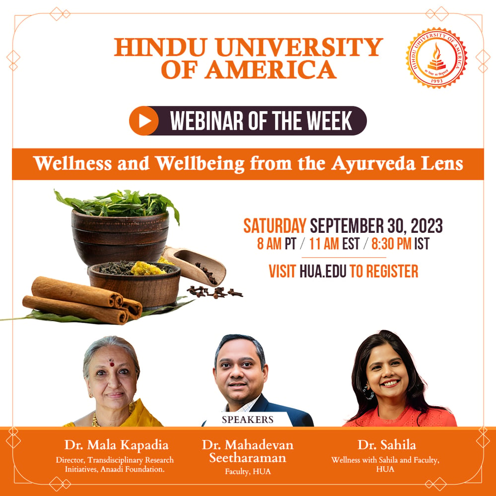 Wellness and Wellbeing from the Ayurveda lens