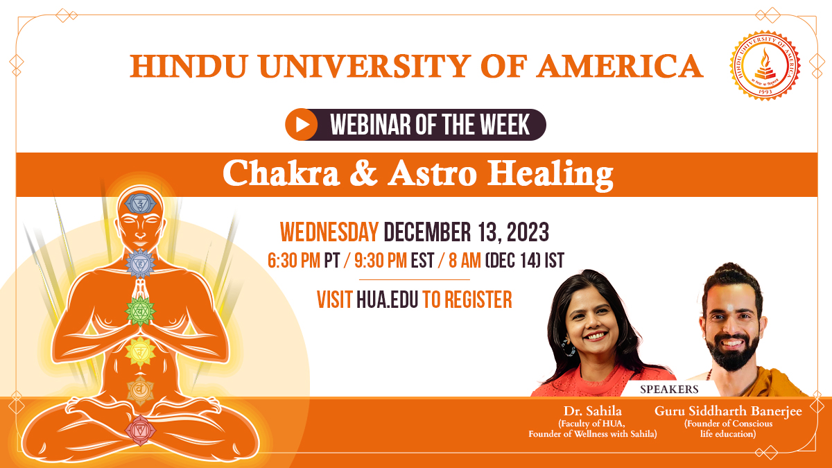 Chakra Healing Course - Hindu University of America